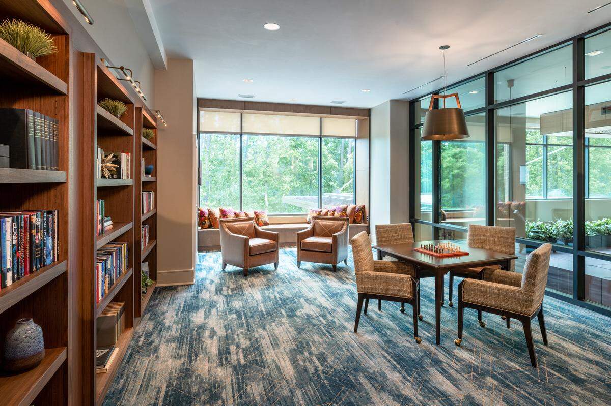 The Cardinal at North Hills’ family suite in the East Tower.