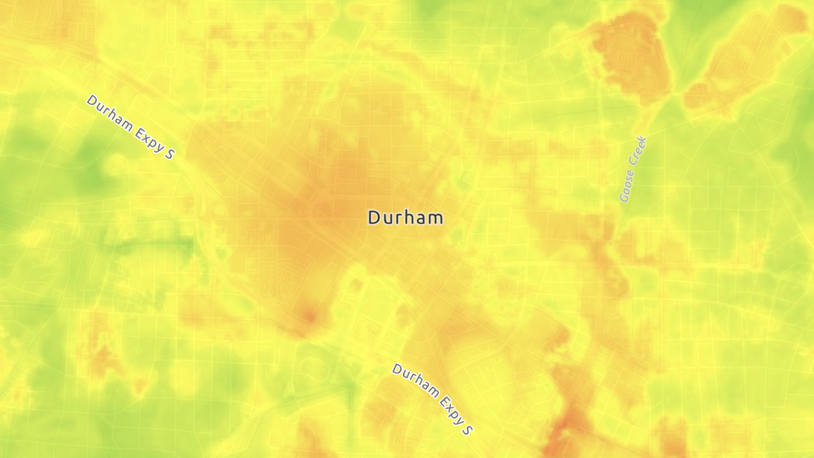 Why your phone weather app probably won’t tell you if you’re stranded on a heat island