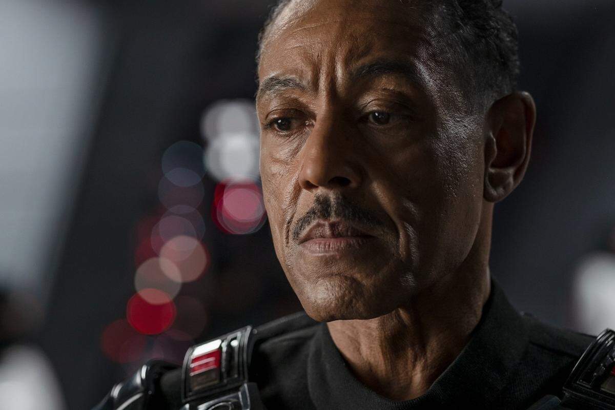 Giancarlo Esposito in a scene from “The Mandalorian.” The star of “Breaking Bad” and “The Mandalorian” is set to appear at GalaxyCon in Raleigh.