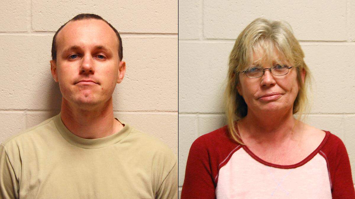 Ryan Francis Barnett, left, and Nancy Rushton McCorkle