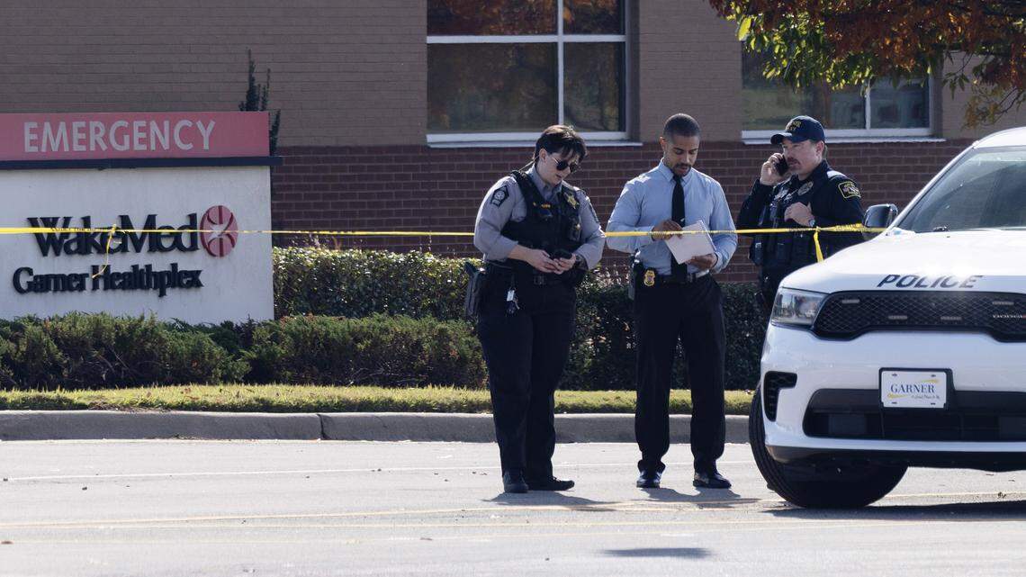 A suspect is in custody after a shooting at WakeMed Garner Healthplex. Police report one person shot but that there is no active threat as of 9:45 a.m. Saturday.