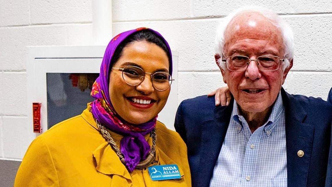 North Carolina Congressional candidate Nida Allam was endorsed by Sen. Bernie Sanders.