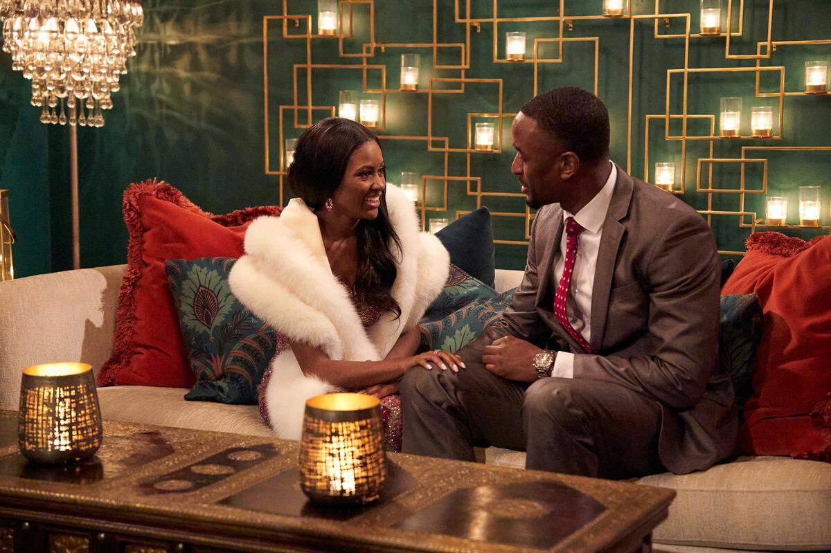 Charity Lawson and UNC-Chapel Hill student Xavier Bonner on ABC’s “The Bachelorette” in an episode that aired on June 26, 2023.