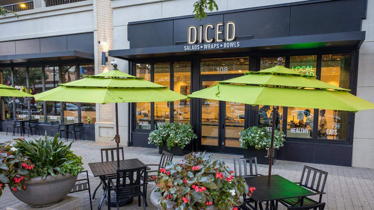 The fast casual salad brand Diced expanded this year with a new downtown Raleigh location. It’s biggest location yet will opne next year in Holly Springs.
