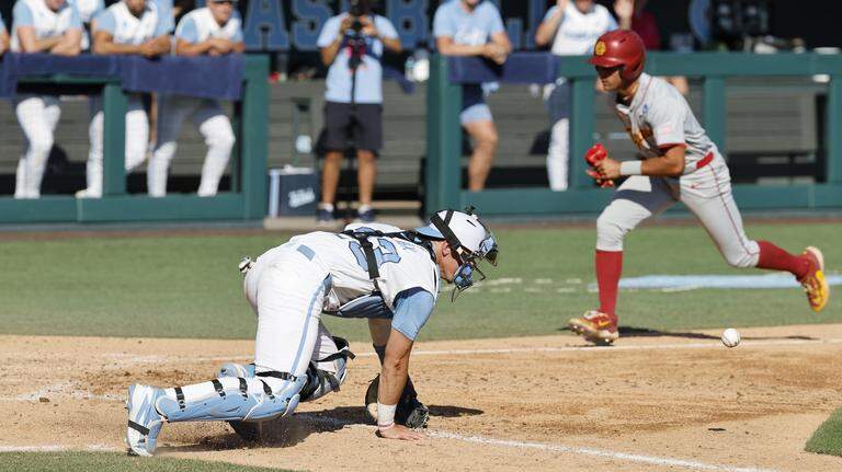 USC defeats UNC baseball, 9-5, to open Chapel Hill Super Regional