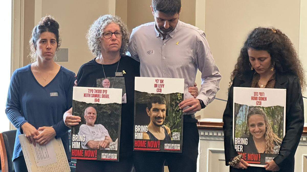 ‘Scared to death’: Wife of Hamas hostage from North Carolina begs Congress for help