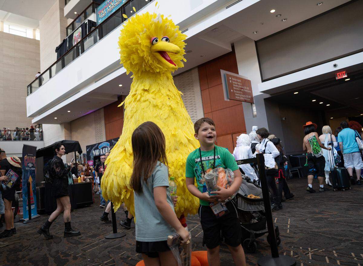 Cosplayers and comic fans celebrate Galaxycon at the Raleigh, N.C. Convention Center on Friday, July 25, 2025.