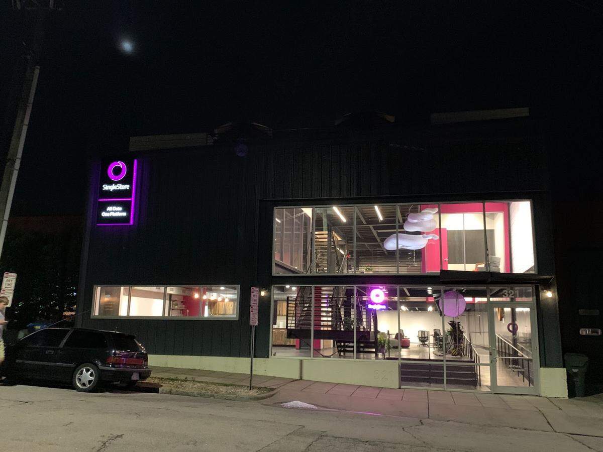 The SingleStore office in downtown Raleigh’s Warehouse District.