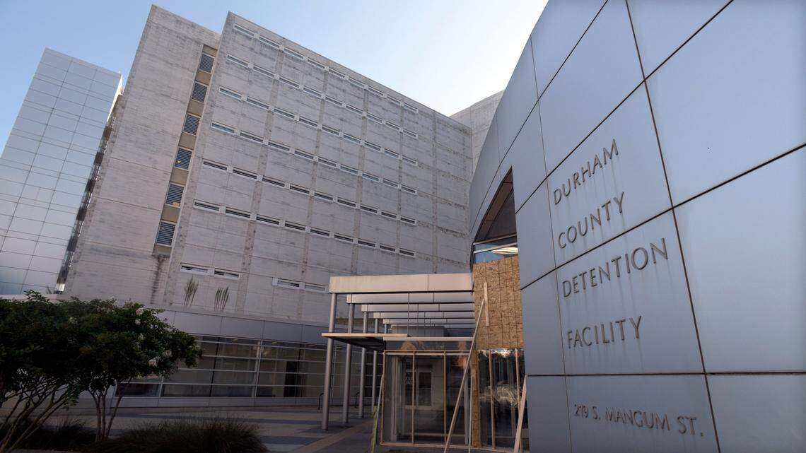 The Durham County Detention Facility.