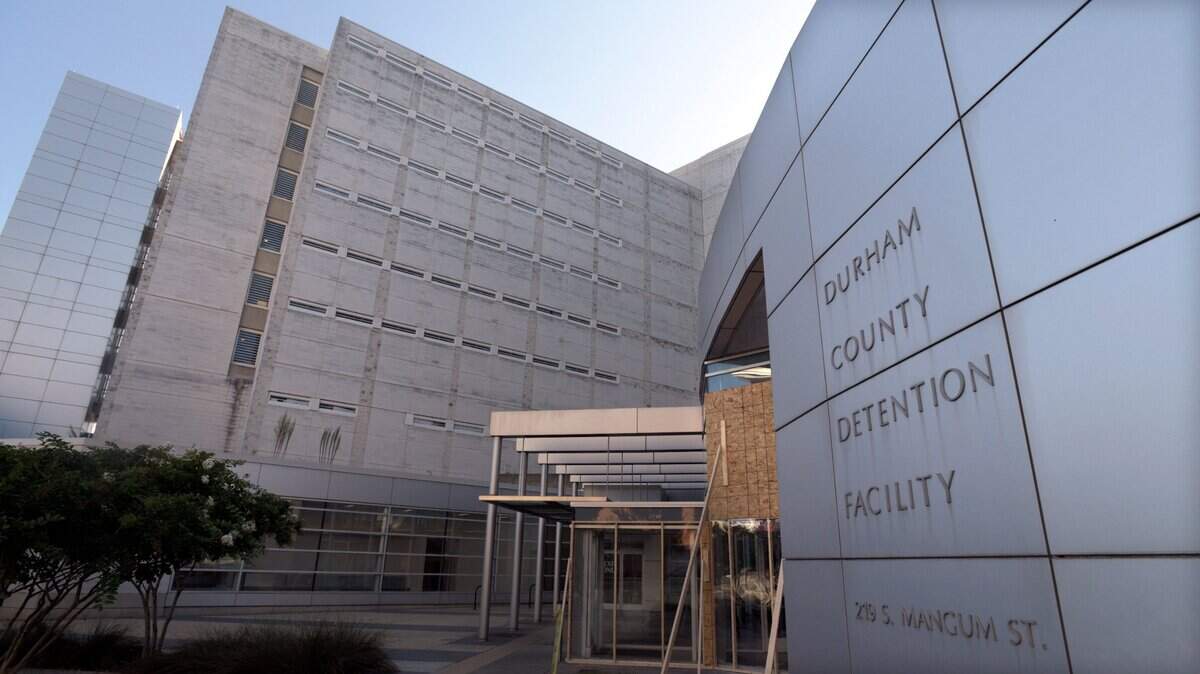 The Durham County Detention Facility.