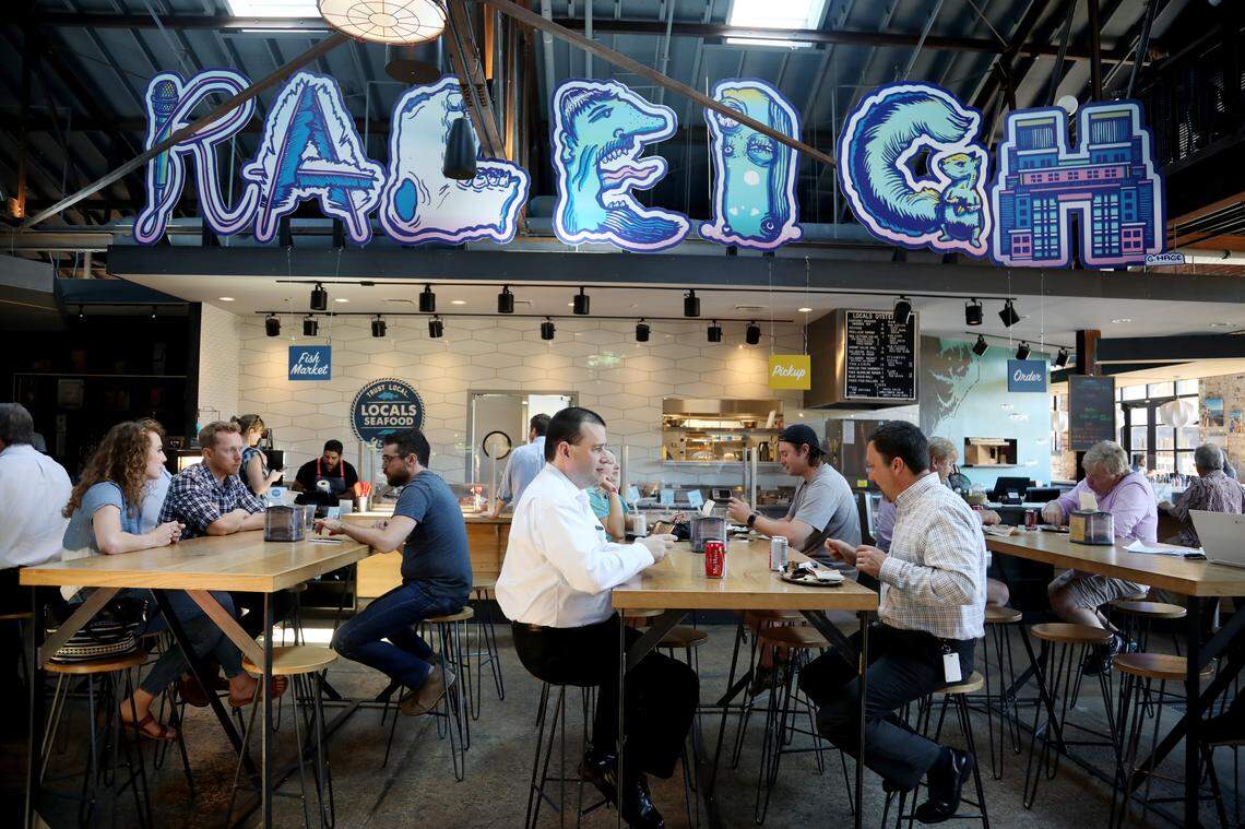 Locals Oyster Bar left the Transfer Co. Food Hall in 2022. A new sushi and ramen bar is taking over the space.