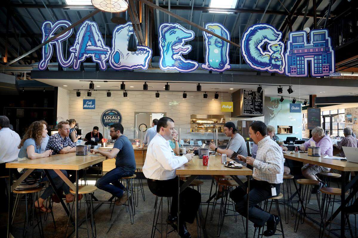 Locals Oyster Bar left the Transfer Co. Food Hall in 2022. A new sushi and ramen bar is taking over the space.