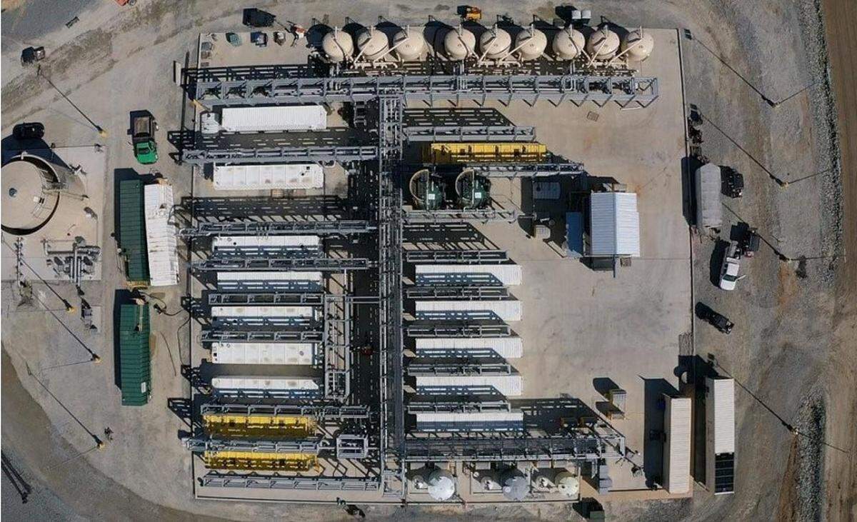 This photo shows the groundwater treatment system Chemours built at its Fayetteville Works plant to remove forever chemicals from contaminated groundwater beneath the facility. A United Nations panel of experts has accused the company of violating the human rights of residents in the Lower Cape Fear region by contaminating drinking water for decades.