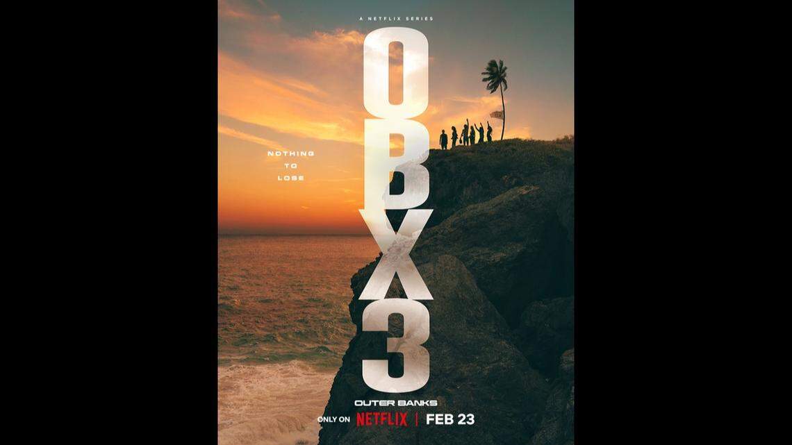 A cliff on the Outer Banks? Here’s why you’re seeing one in new Netflix promo poster