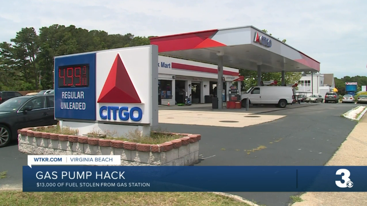 More than $13,000 in fuel was stolen, officials said.