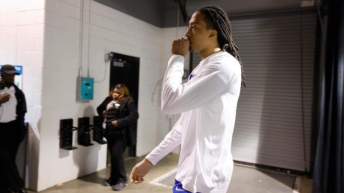 Duke basketball’s Maliq Brown returns to action in NCAA Tournament game against Arizona