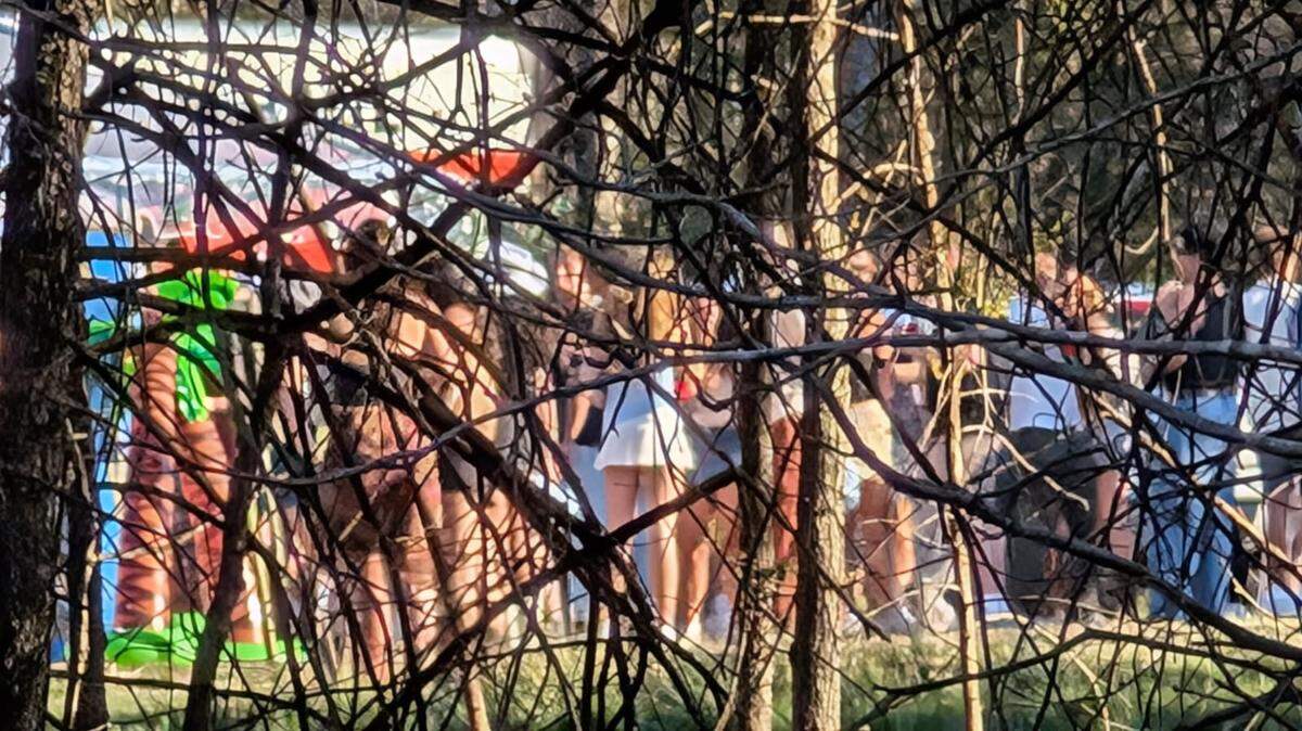 Laura and John Hays live near 30-acres of land along Rougemont Road in Bahama where college students travel to host parties, disturbing neighbors.
