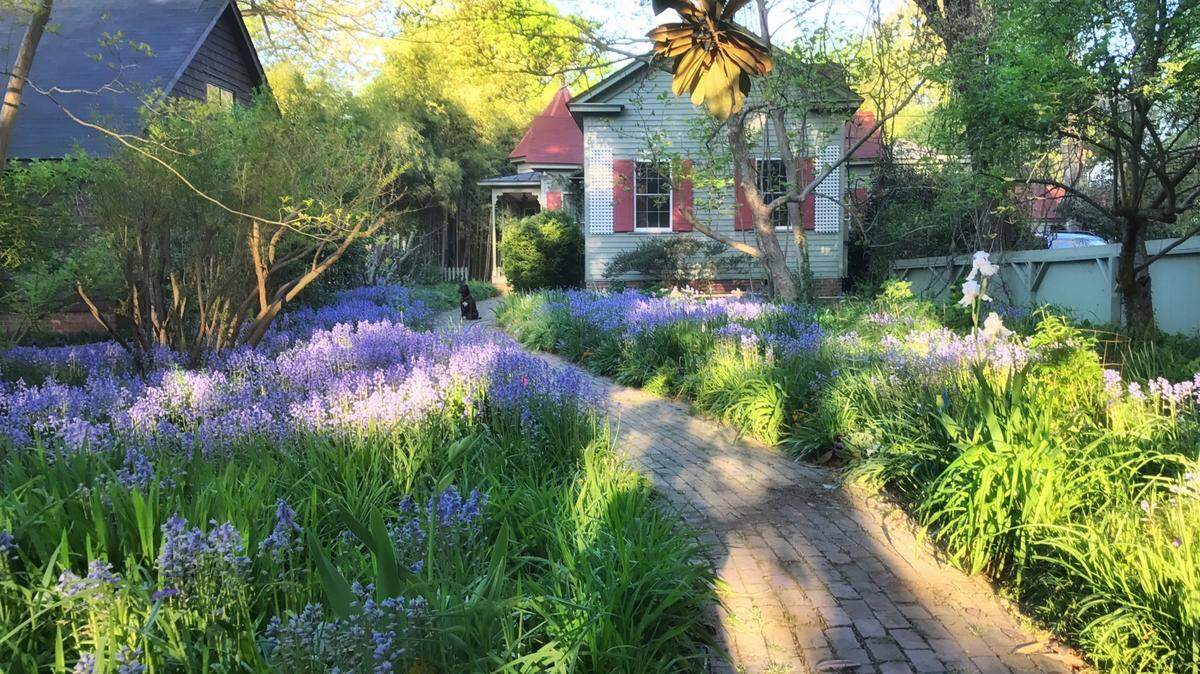 Spring flowers will be in bloom at the home and gardens of Isabelle Bowen Henderson when the historic Raleigh property will be open to the public on April 3, 2022.