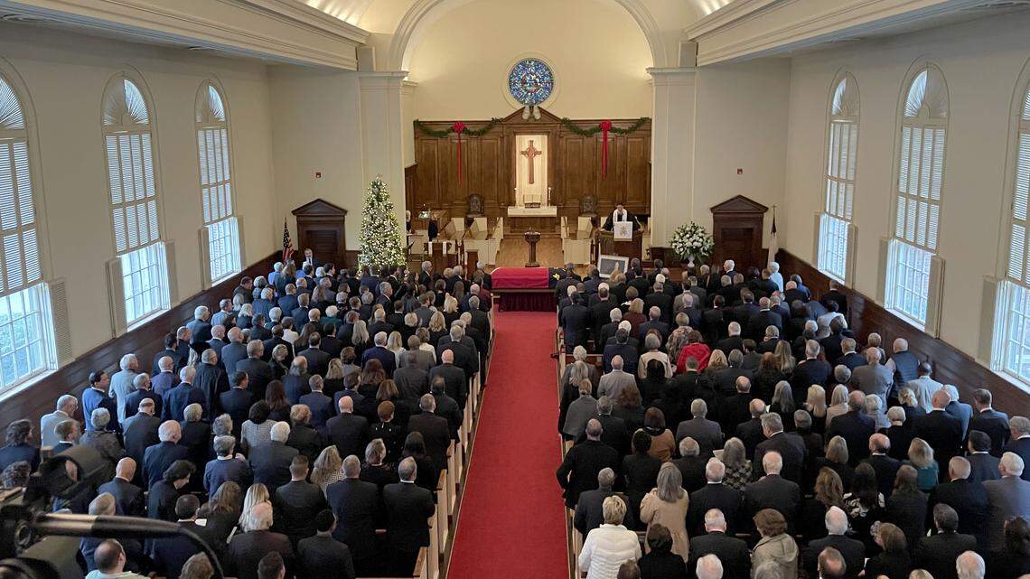 Memories shared at NC Gov. Jim Hunt’s funeral go well beyond political prowess