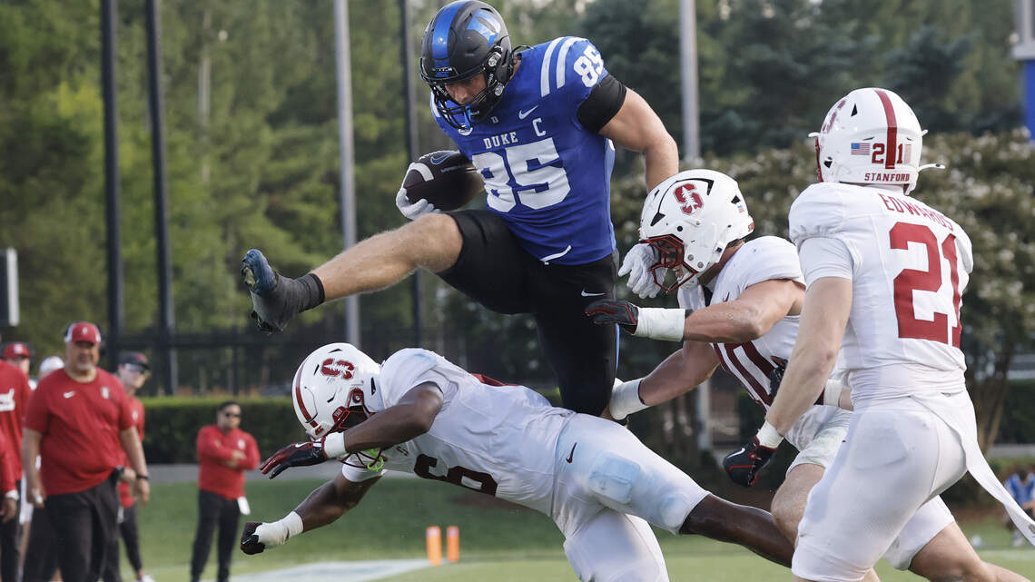 How Duke’s Jeremiah Hasley, ‘new-age’ tight ends have fueled the offense
