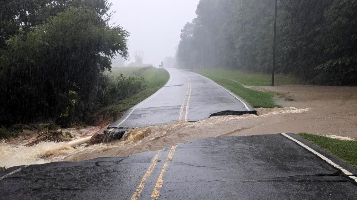83-year-old woman killed after car swept away in Chatham County floodwater