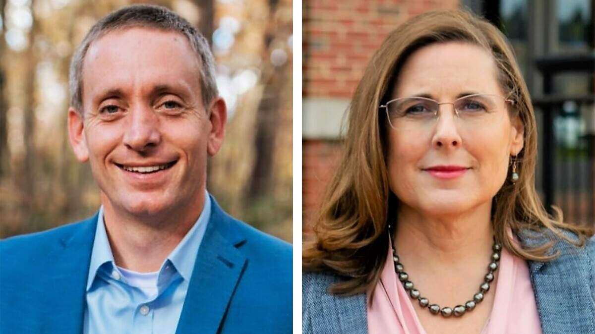 Assistant District Attorneys Jeff Nieman and Kayley Taber competed in the May 17, 2022, primary to replace retiring Orange-Chatham District Attorney Jim Woodall.