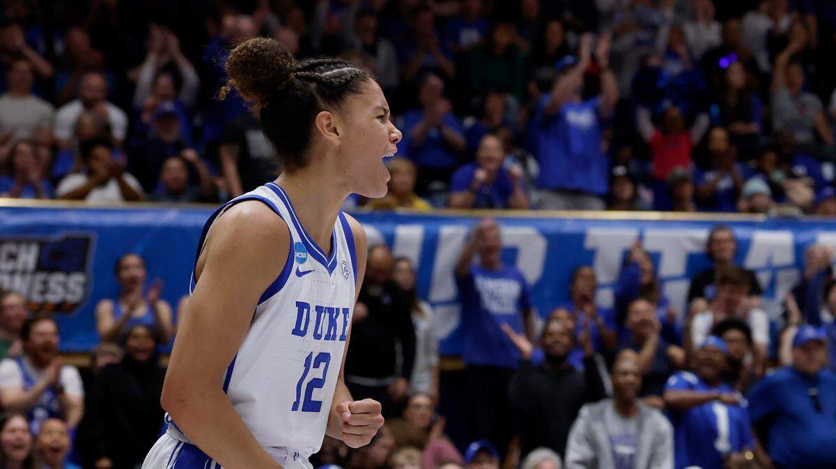 Feeling Sweet: Duke women overcome early deficit, hold off Oregon to advance to Birmingham