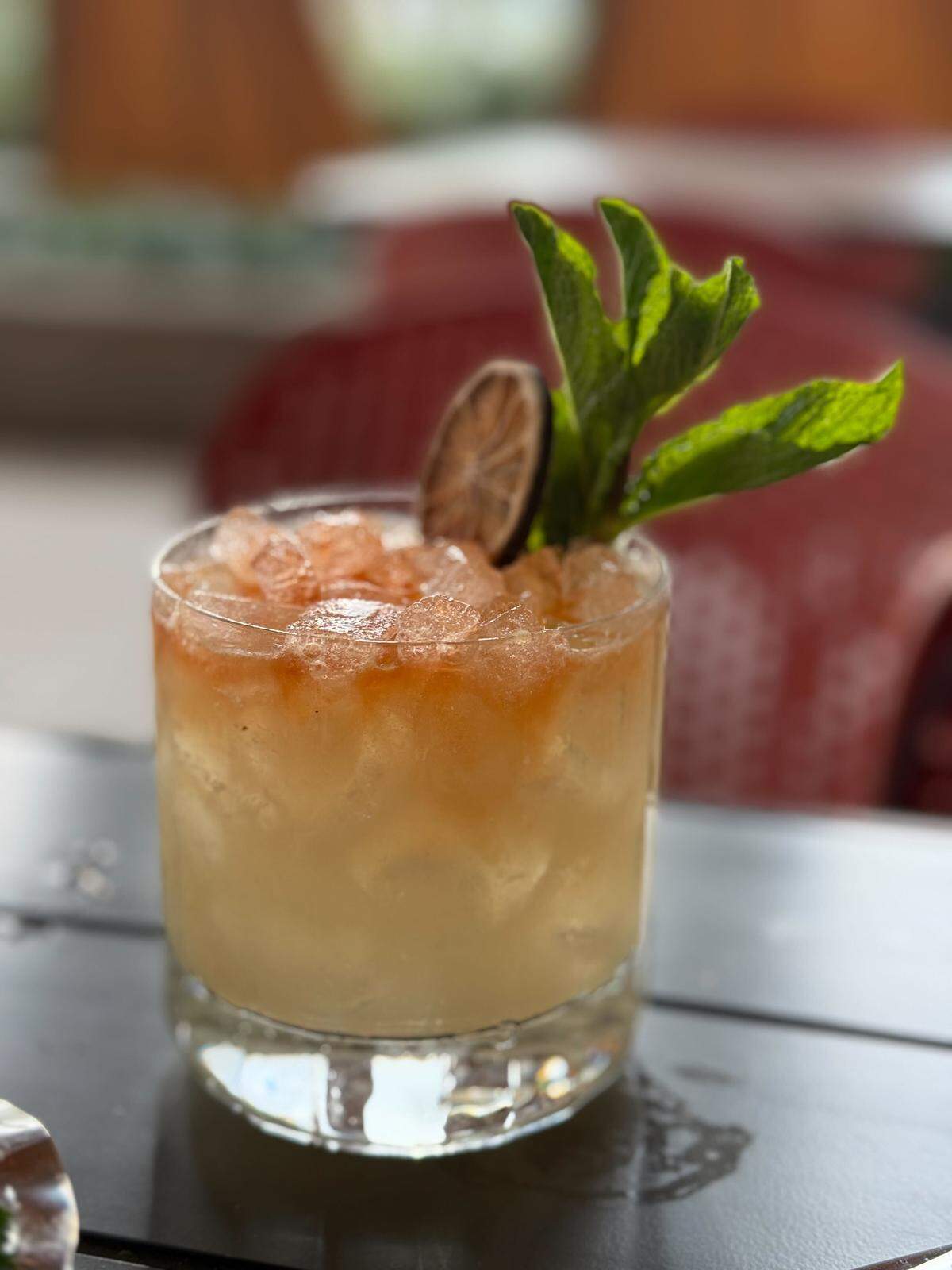 A lively Mai Tai is on the opening cocktail menu at the new Big Cat in Raleigh.