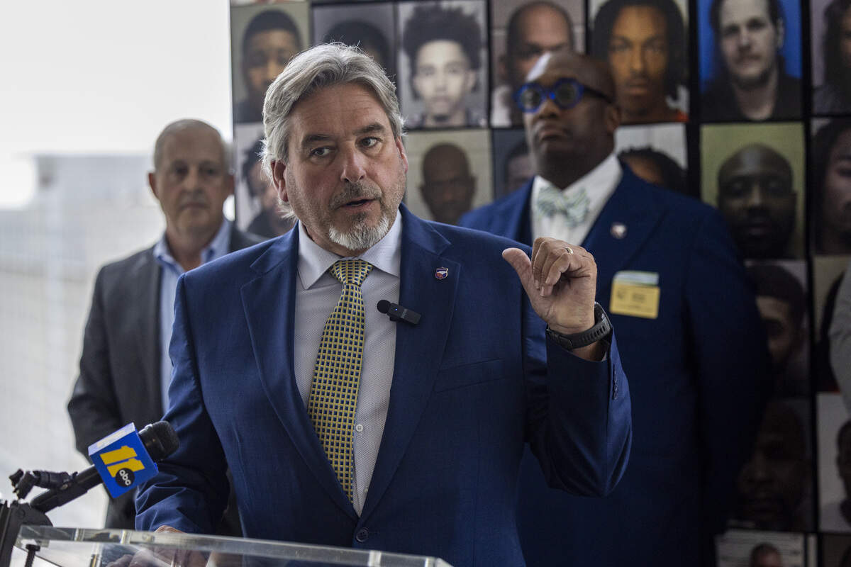 David Rose, president of the North Carolina Police Benevolent Association, speaks during a news conference at the campaign headquarters of Republican U.S. Senate candidate Michael Whatley in Raleigh on July 9, 2026. The association formally announced its endorsement of Whatley at the event.