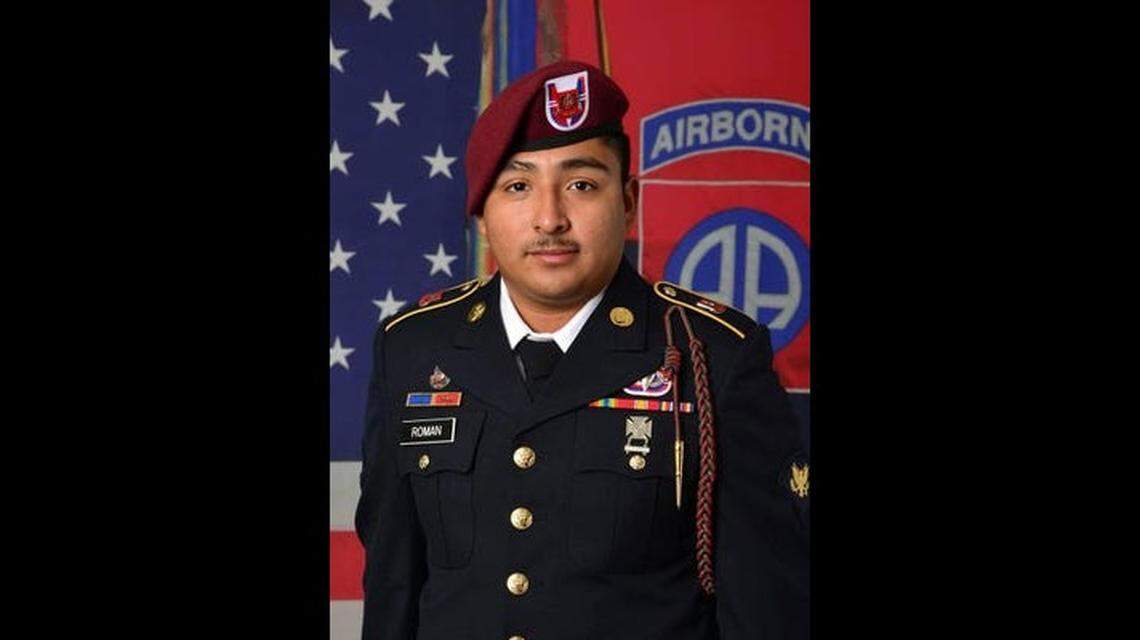 Spc. Enrique Roman-Martinez entered the Army in September of 2016 and was assigned as a paratrooper at Fort Bragg in March 2017.