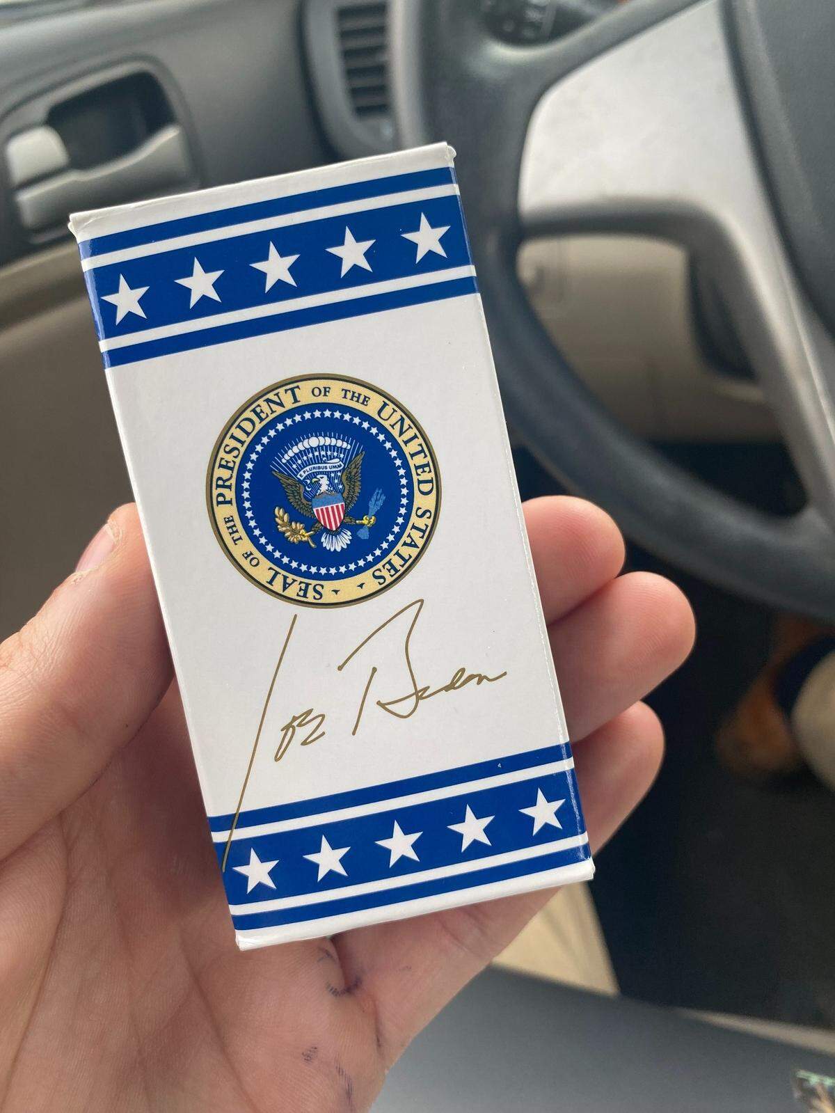 Box of M&M’s from Air Force One.