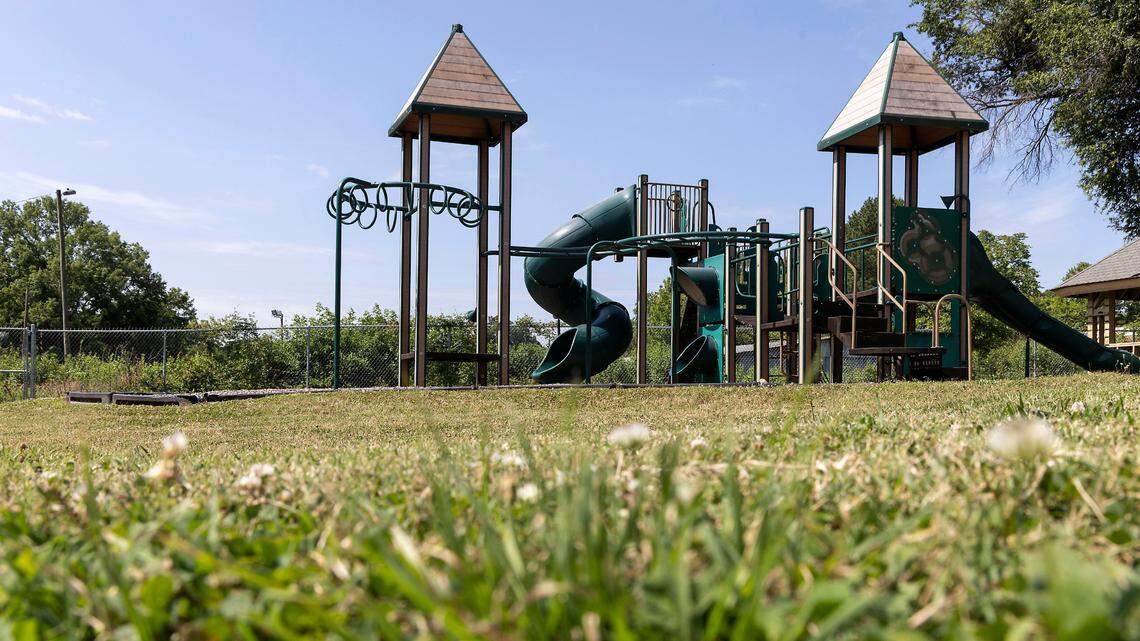 East End Park is one of three in the city where Duke University researchers found elevated lead levels in soil. At East End, contamination was found around an old city paint and sign shop, with researchers worried soil could dry out and blow contamination elsewhere..
