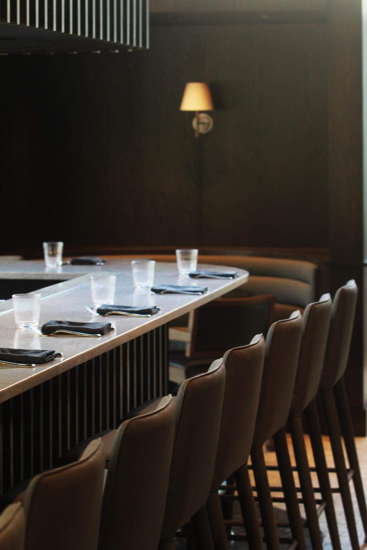 The long-awaited Crawford Brothers Steakhouse opened this week in Cary’s Fenton development.