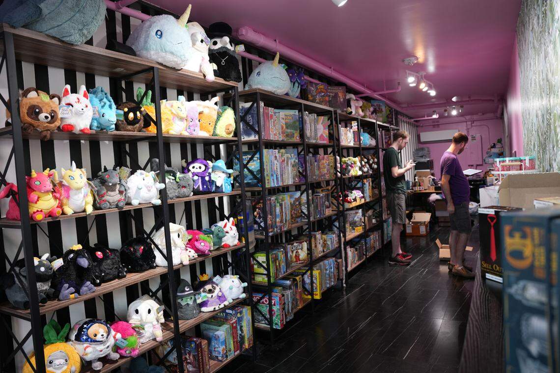 Guildhall Games sells board games, puzzles, dice and plush toys for people of all ages and experience levels.