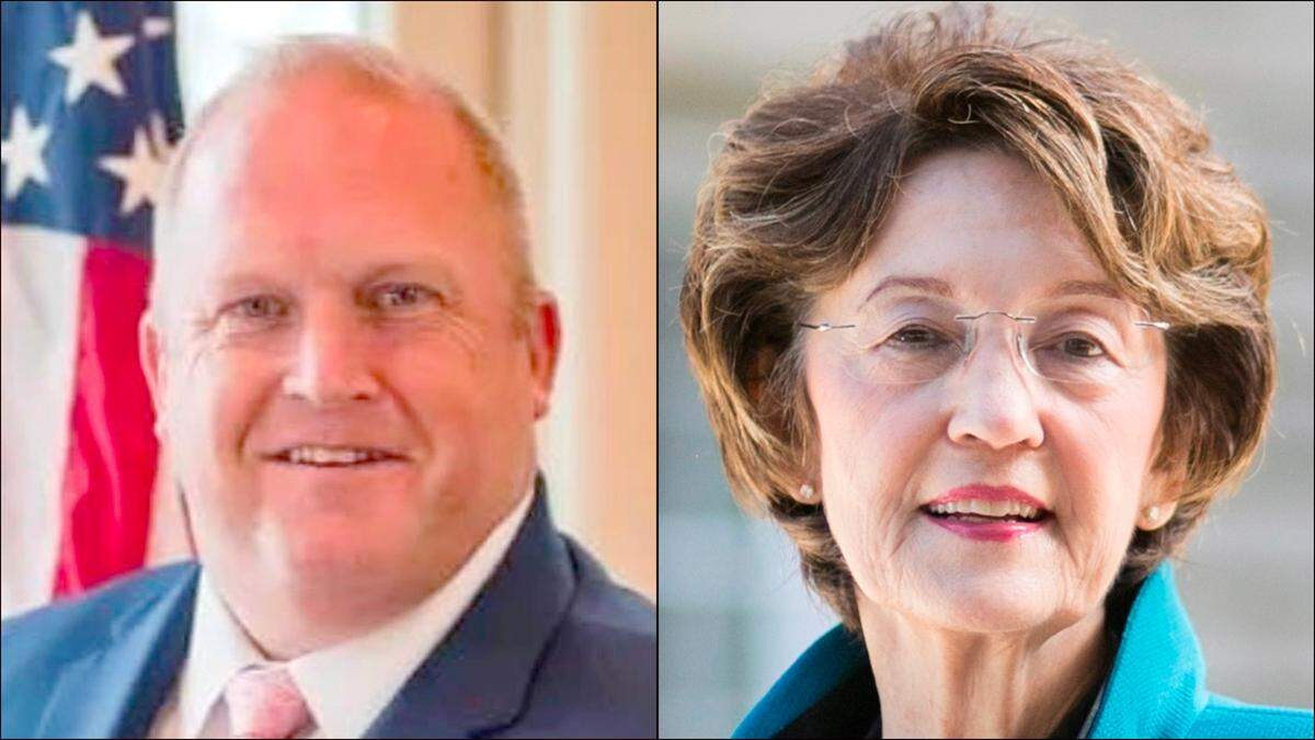 North Carolina Secretary of State Elaine Marshall a Democrat, and former Stanley Mayor Chad Brown, a Republican, face each other in the 2024 election for secretary of state.