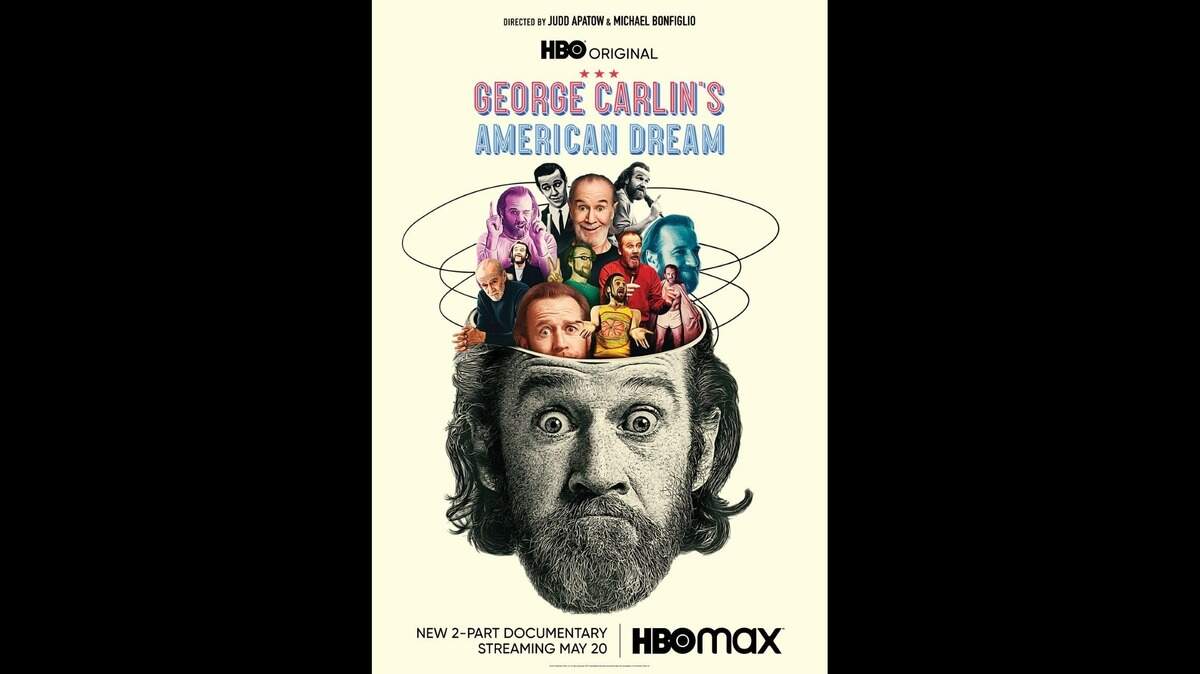 The Judd Apatow-directed documentary “George Carlin’s American Dream” premieres May 20 on HBO.