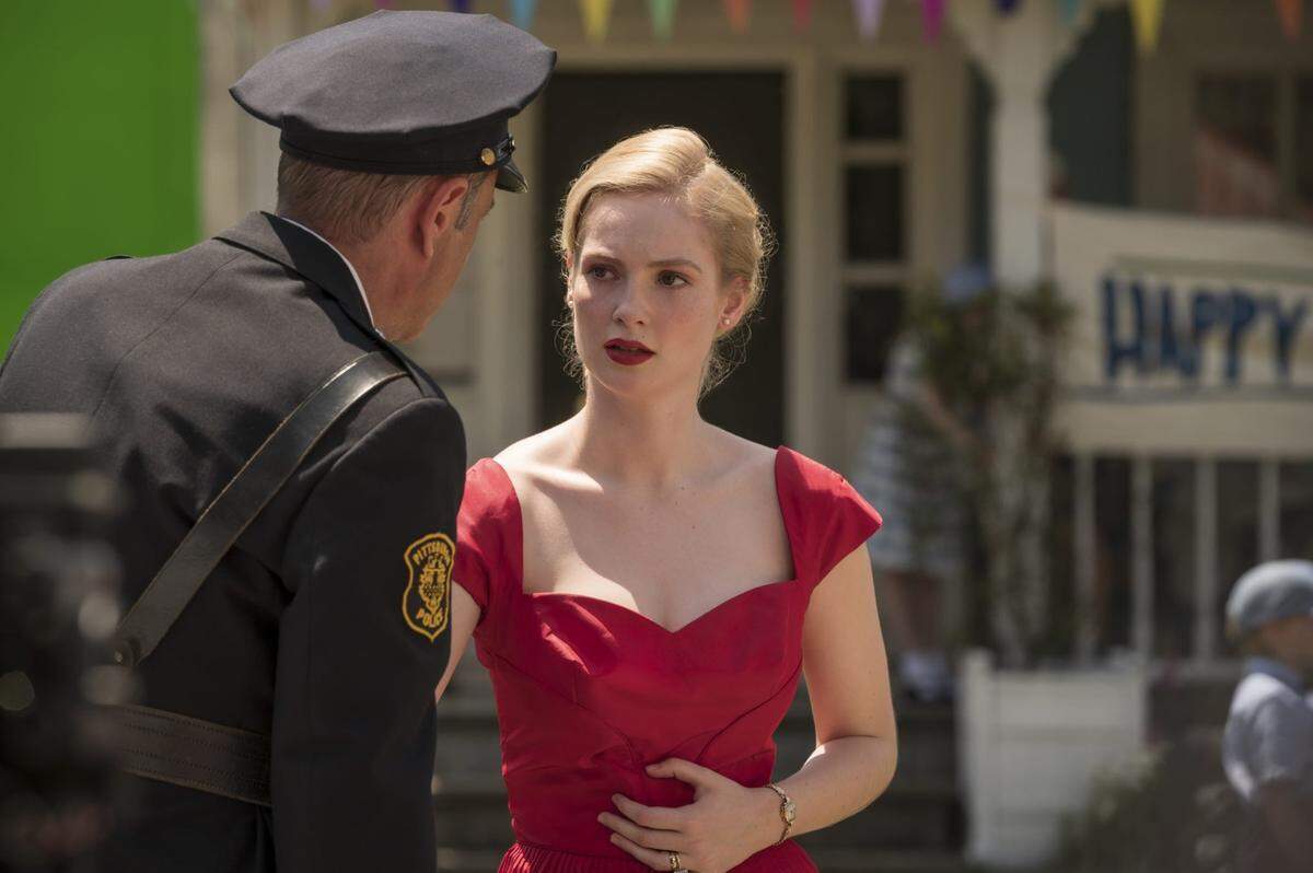 Hannah Dodd as Corrine Foxworth in the Lifetime limited series “Flowers in the Attic: The Origin.”