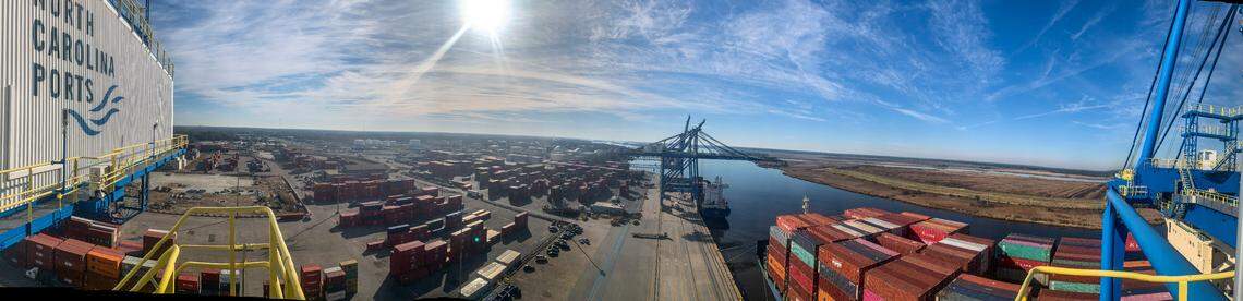 The Port of Wilmington is not experiencing backups seen at other U.S. first call ports but the port is being impacted by vessels that are delayed at other ports.