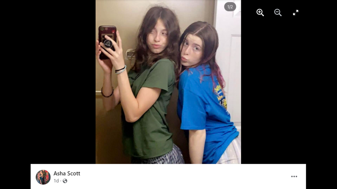 Dawn Donnelly, 16, and her older sister, Alexyss Scott, 18, died in a tragic car crash in Virginia, authorities said.