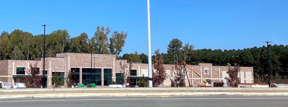 The west side of Sweetwater Town Center in Apex, North Carolina, will be anchored by Harris Teeter.
