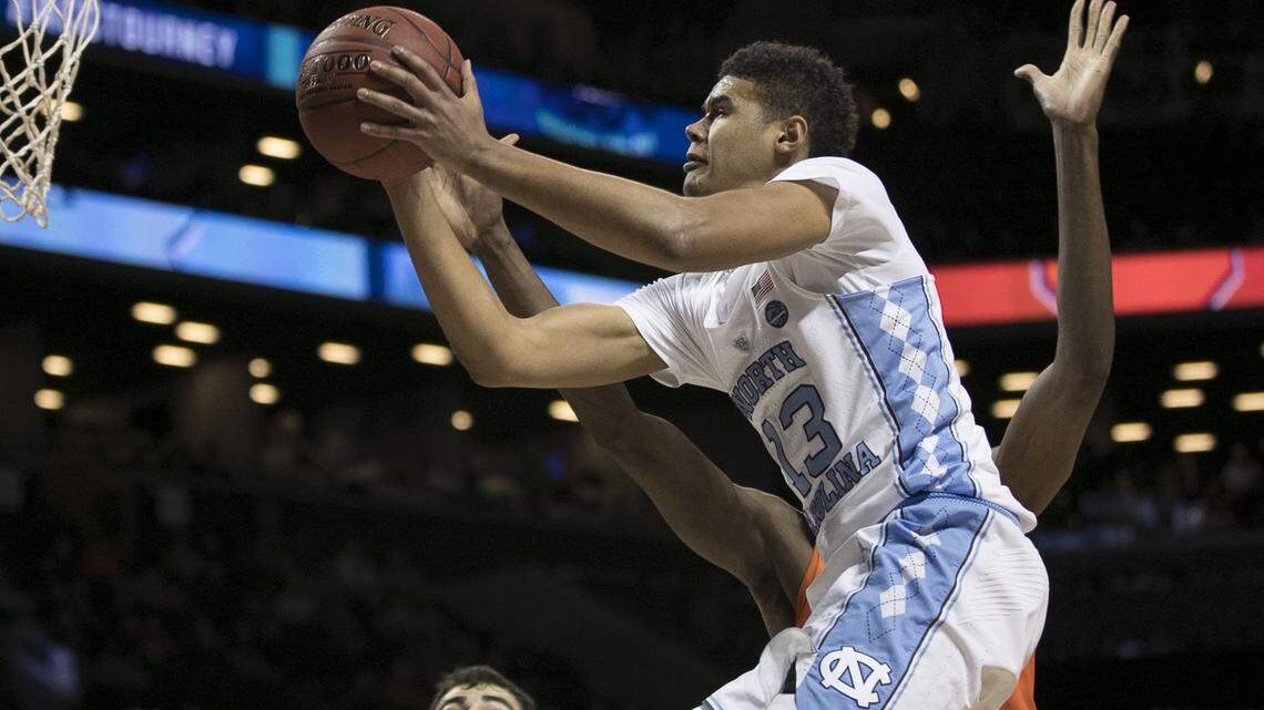 North Carolina's Cameron Johnson will return to UNC for his final season of eligibility.