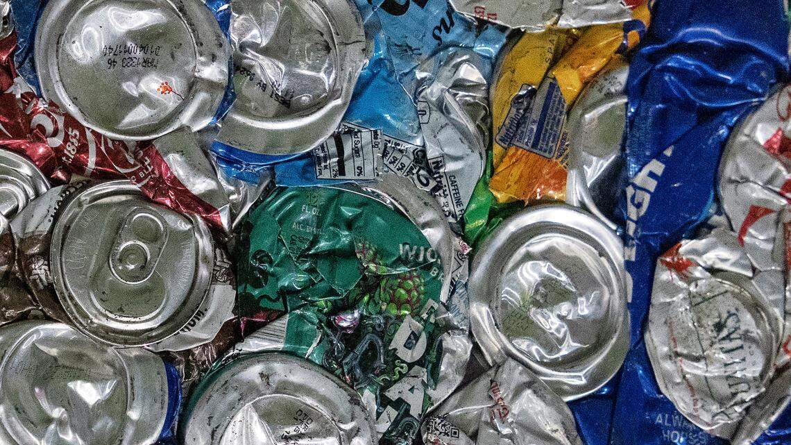 Cans like these are among the many items collected by the Centre County Recycling and Refuse Authority each week.