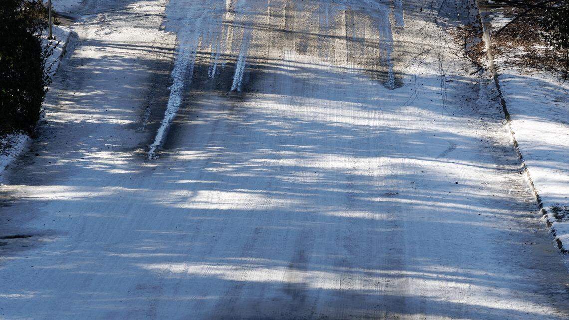 Some NC roads may remain covered with ice and snow for days, NCDOT says