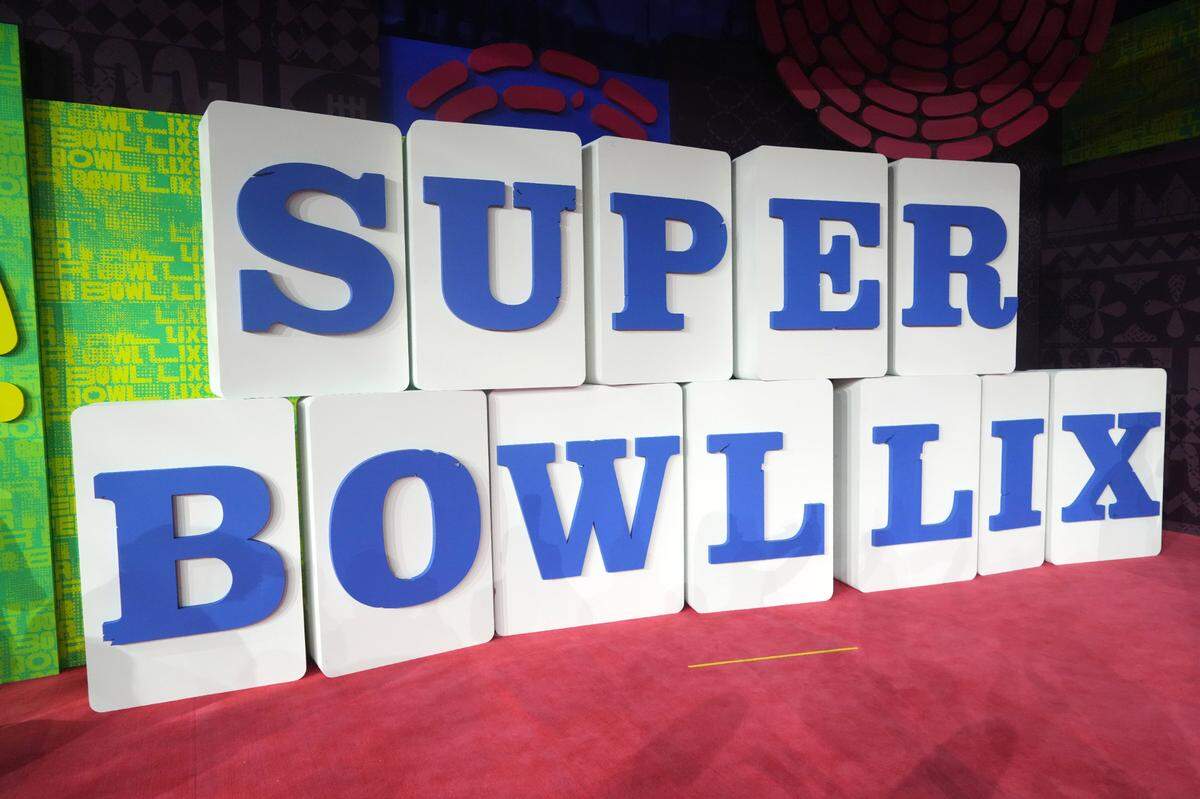 The Super Bowl 59 letters at Super Bowl LIX media center at the Ernest N. Morial Convention Center photographed on Feb. 5, 2025.