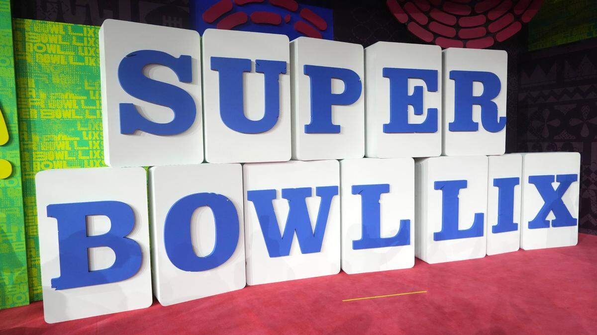 The Super Bowl 59 letters at Super Bowl LIX media center at the Ernest N. Morial Convention Center photographed on Feb. 5, 2025.