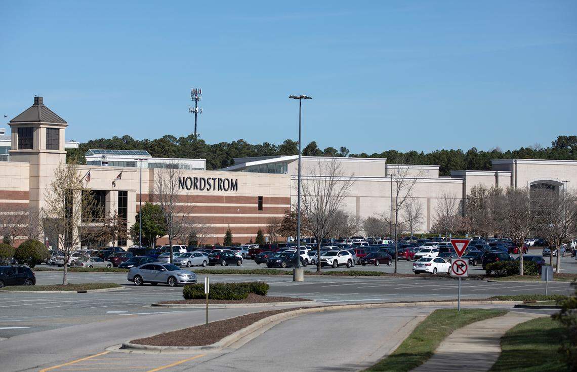 The Streets at Southpoint mall is photographed on Thursday, March 16, 2023, in Durham, N.C.