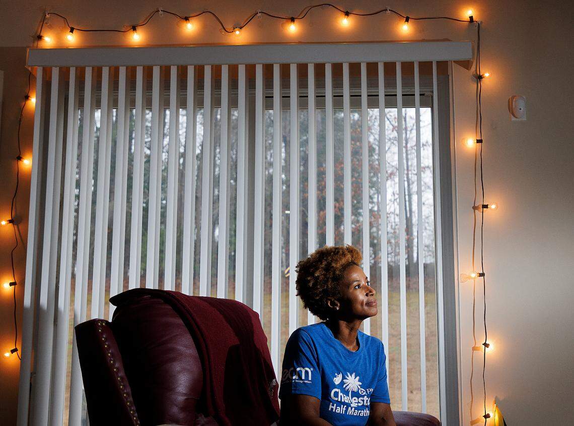 Tralene Williams, a state employee of 18 years, is photographed at her home in Knightdale, N.C. on Wednesday, Jan. 31, 2024. The decision by State Health Plan leaders to cut coverage of all obesity GLP-1 medications beginning April 1 will lead Williams to lose access to Wegovy.