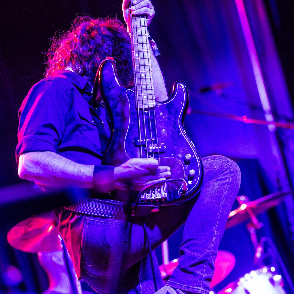 Guided by Voicers performs at at City Plaza in Raleigh during the Hopscotch Music Festival on Saturday, Sept. 7, 2024.