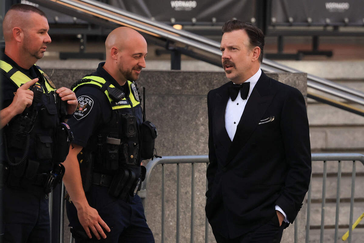 Jason Sudeikis arrives at Madison Square Garden, the venue for the reported wedding celebrations of singer Taylor Swift and National Football League (NFL) player Travis Kelce, in New York, U.S., July 3, 2026.  REUTERS/Brendan McDermid