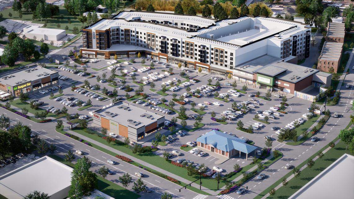 The former Coca-Cola bottling facility in Durham is being replaced with a new retail and residential development.